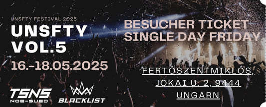 Besucher Ticket | Single Day Friday